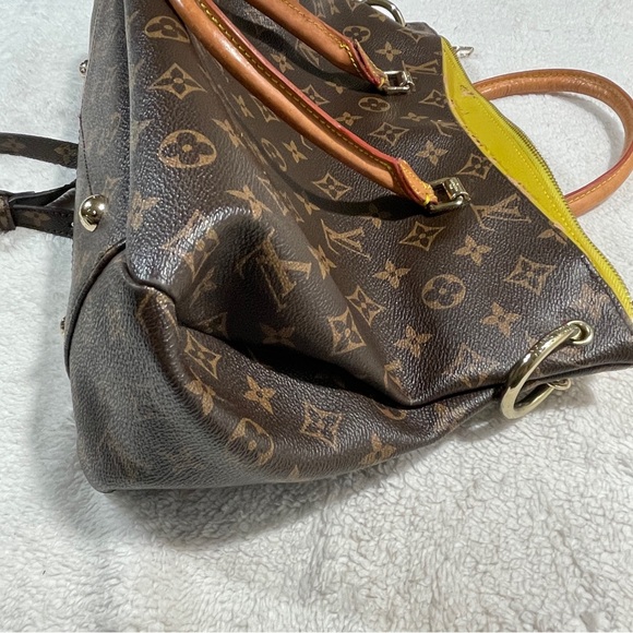Louis Vuitton Monogram Pallas Tote Bag Crossbody Hand - Picture 7 of 16